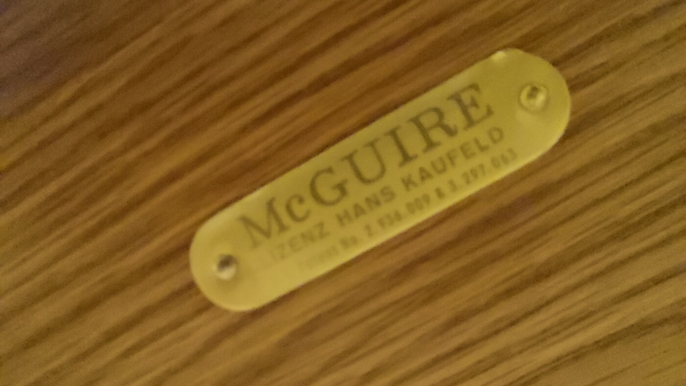 F 461 JC Bamboo tiki style console 1980s