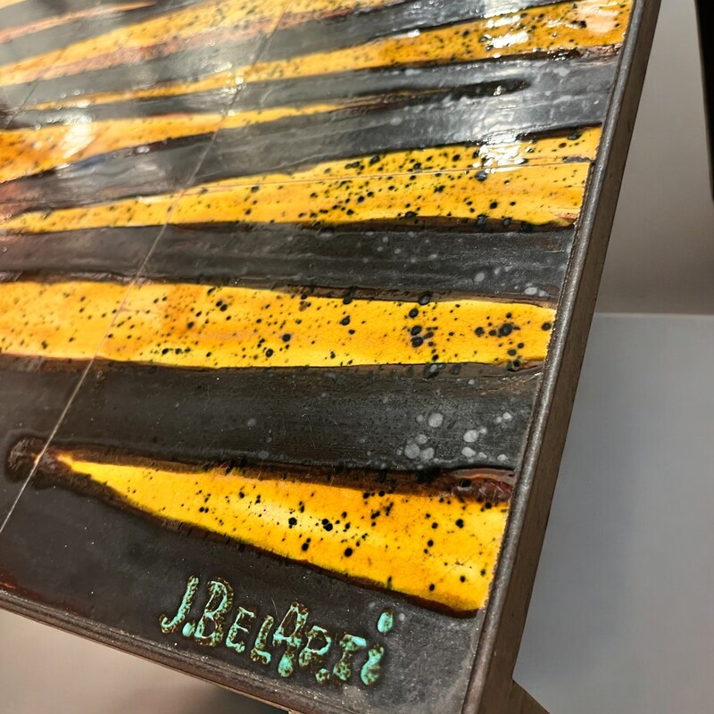 F 468 AS Ceramic Times coffee table signed J. Belarti 