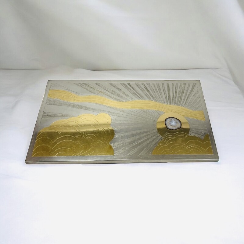 F 470 AG coffee table by Georges Mathias signed Ca 1980
