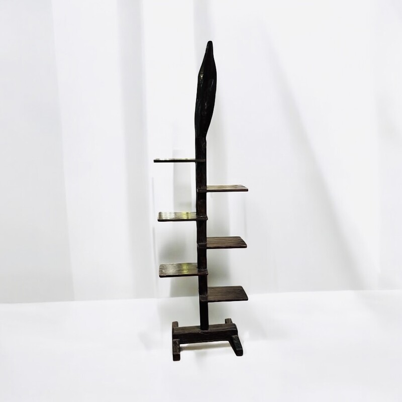 F 476 AV/AG wooden shelve tribal XIX century 