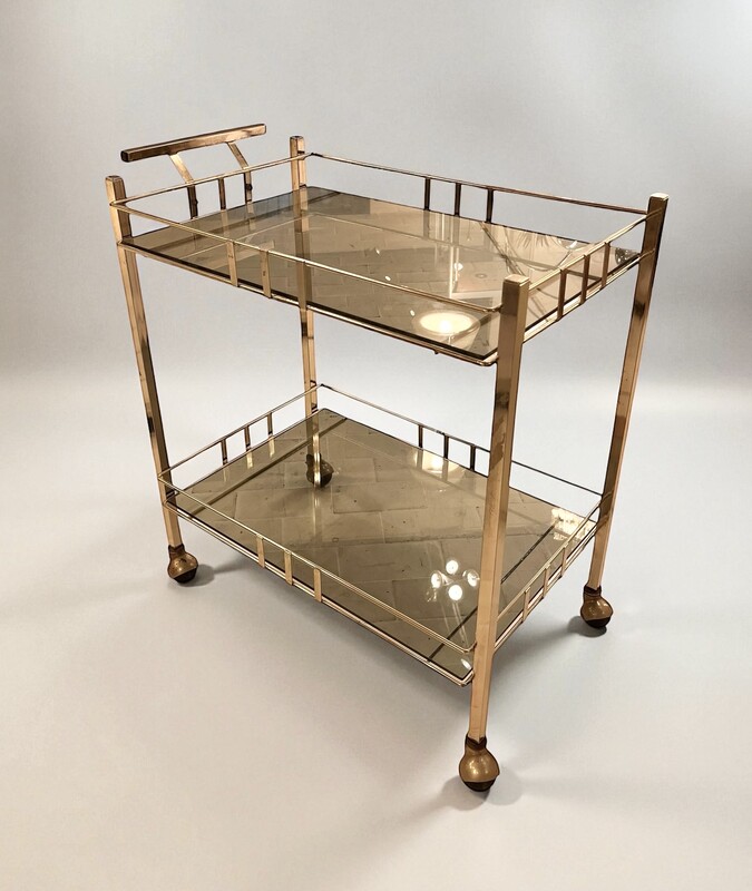 F 478 YD nickel plated trolley