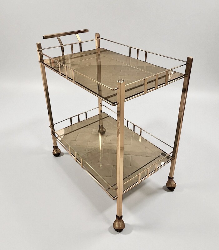 F 478 YD nickel plated trolley