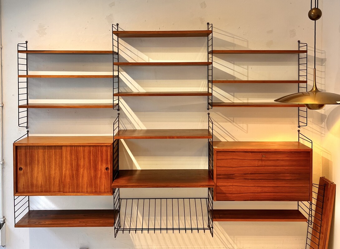 F 481 SC modular rosewood String system by Nisse Strinning, 1960’s