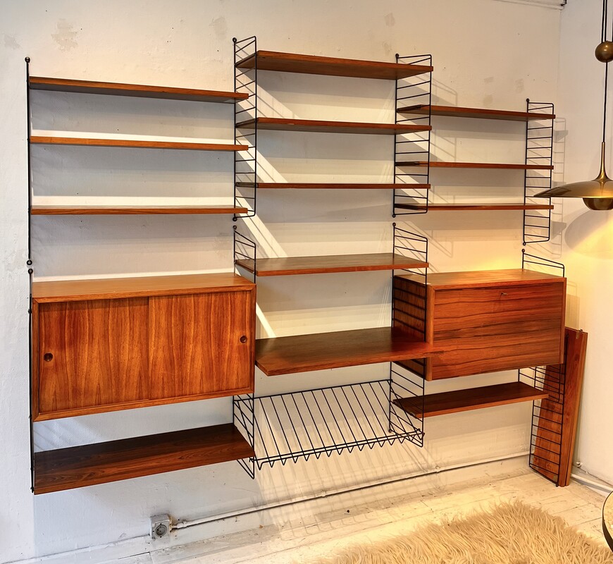 F 481 SC modular rosewood String system by Nisse Strinning, 1960’s