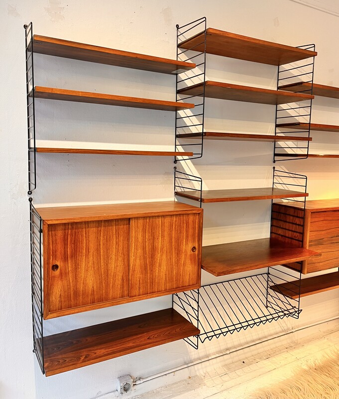 F 481 SC modular rosewood String system by Nisse Strinning, 1960’s