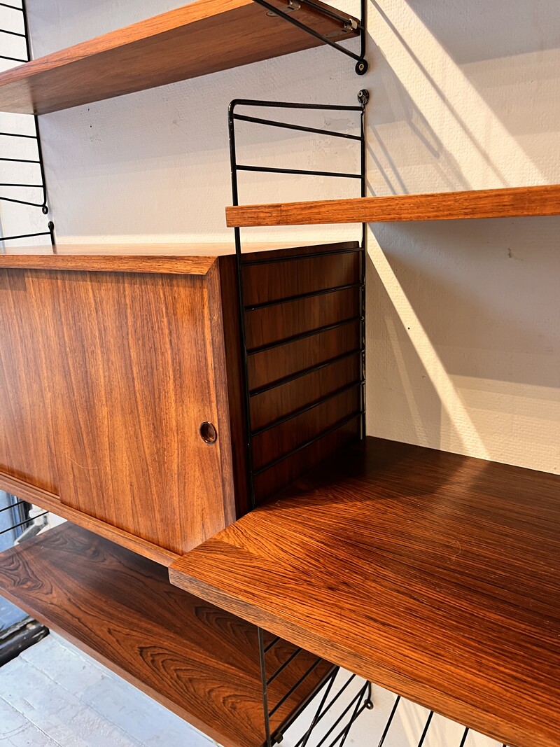 F 481 SC modular rosewood String system by Nisse Strinning, 1960’s