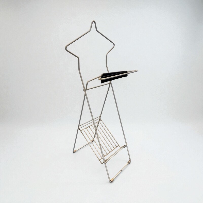 F 485 AG DUTCH DESIGN WIRE FRAME DRESSBOY BY TJERK RIJENGA FOR PILASTRO, 1960S