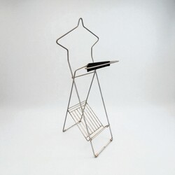 F 485 AG DUTCH DESIGN WIRE FRAME DRESSBOY BY TJERK RIJENGA FOR PILASTRO, 1960S