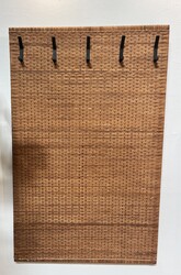 F 487 CY rattan coat rack