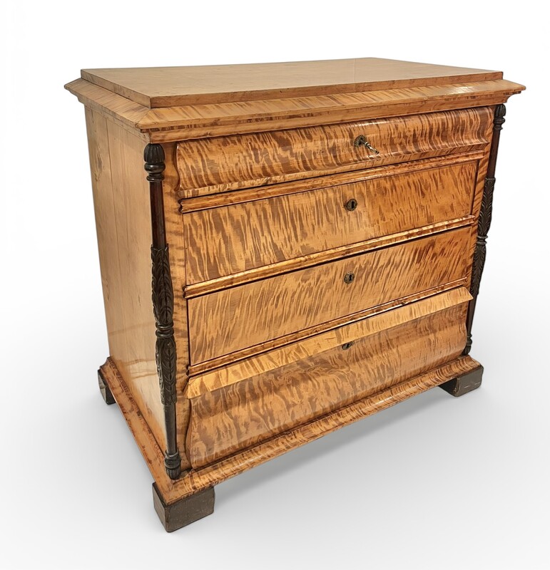 F 491 AS Biedermeir chest of drawers, circa 1840