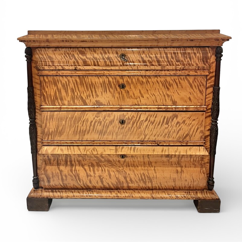 F 491 AS Biedermeir chest of drawers, circa 1840