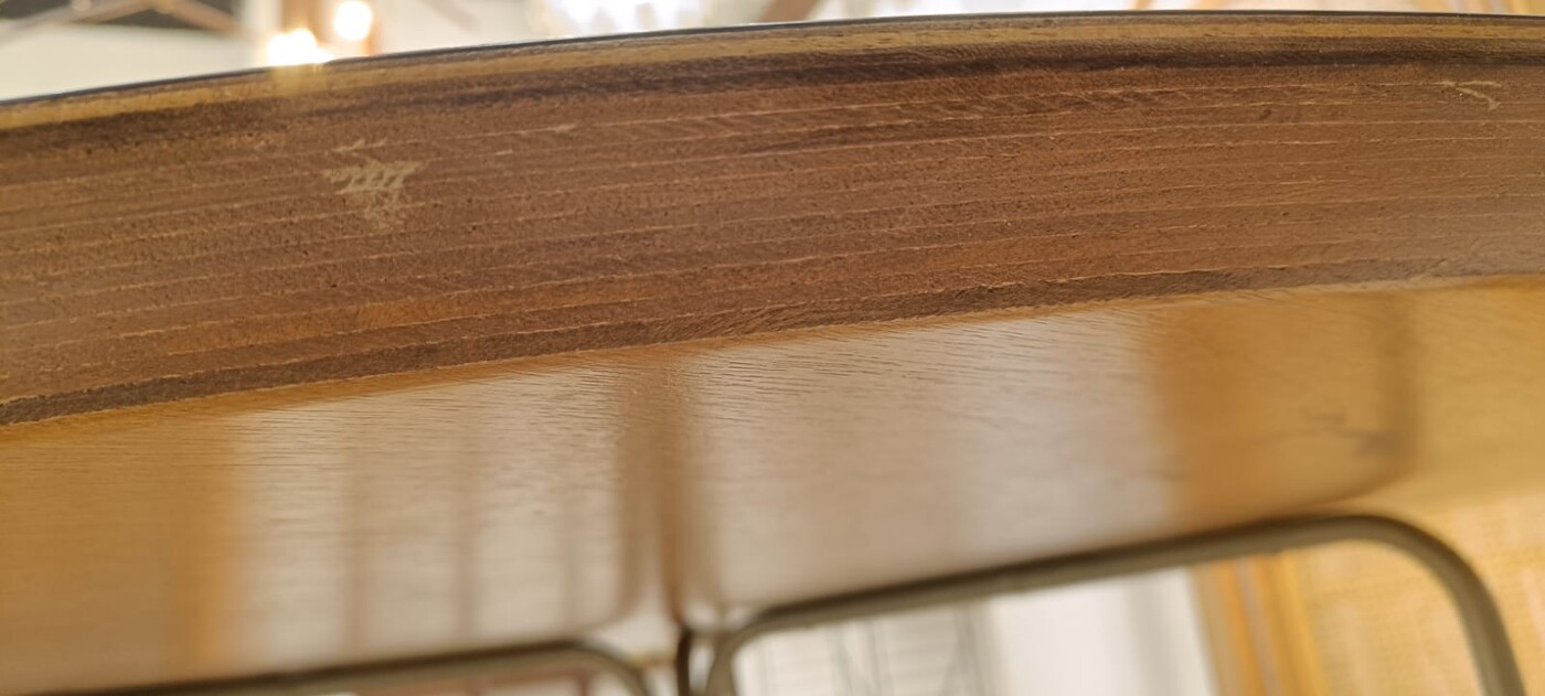 F 492 YO dining table laminate 1970