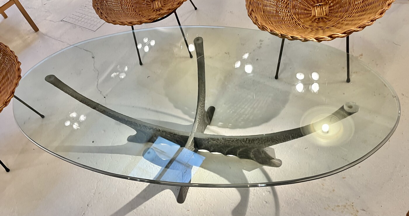 F 493 AG Brultalist coffee table by Willy Ceysens, 1970’s