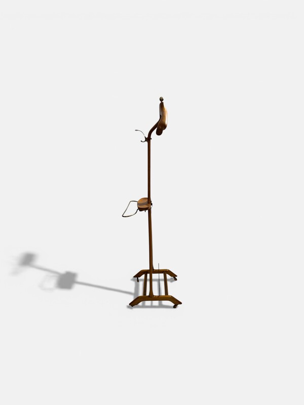 F 499 AG valet stand by Ico Parisi for fratelli reguitti disassemble