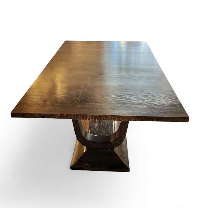 F 499 YD extendable art deco dining table by  R. & M. CARLHIAN DÉCORATEURS,Paris, 1938