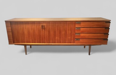 F 502 CW vintage teak sideboard 