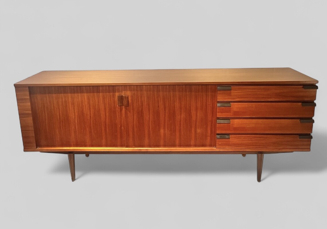 F 502 CW vintage teak sideboard 