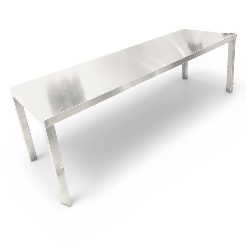 F 503 APO/AV aluminium dining table att to Maarten Van Severen