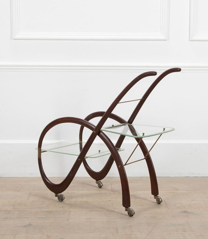 F 506 FL midcentury trolley by Gaetano Pizzi, 1950’s