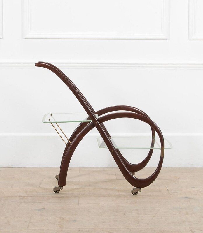 F 506 FL midcentury trolley by Gaetano Pizzi, 1950’s