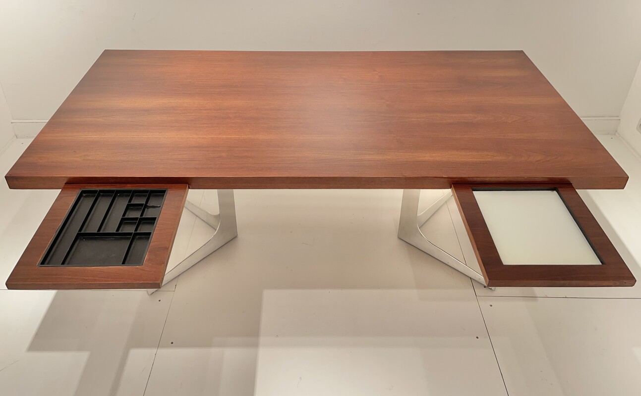 F 516 AV/AG desk by Herbert Hirche edited by Christian Holzäpfel - 1967