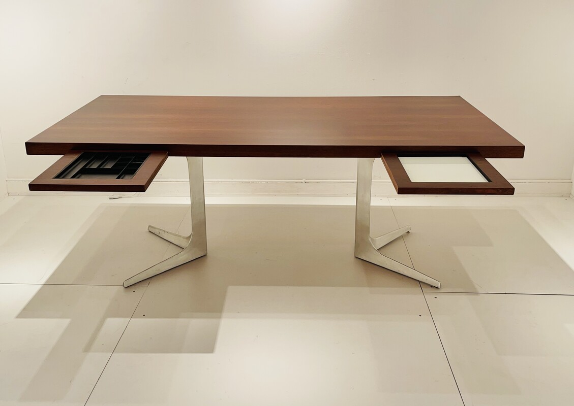 F 516 AV/AG desk by Herbert Hirche edited by Christian Holzäpfel - 1967