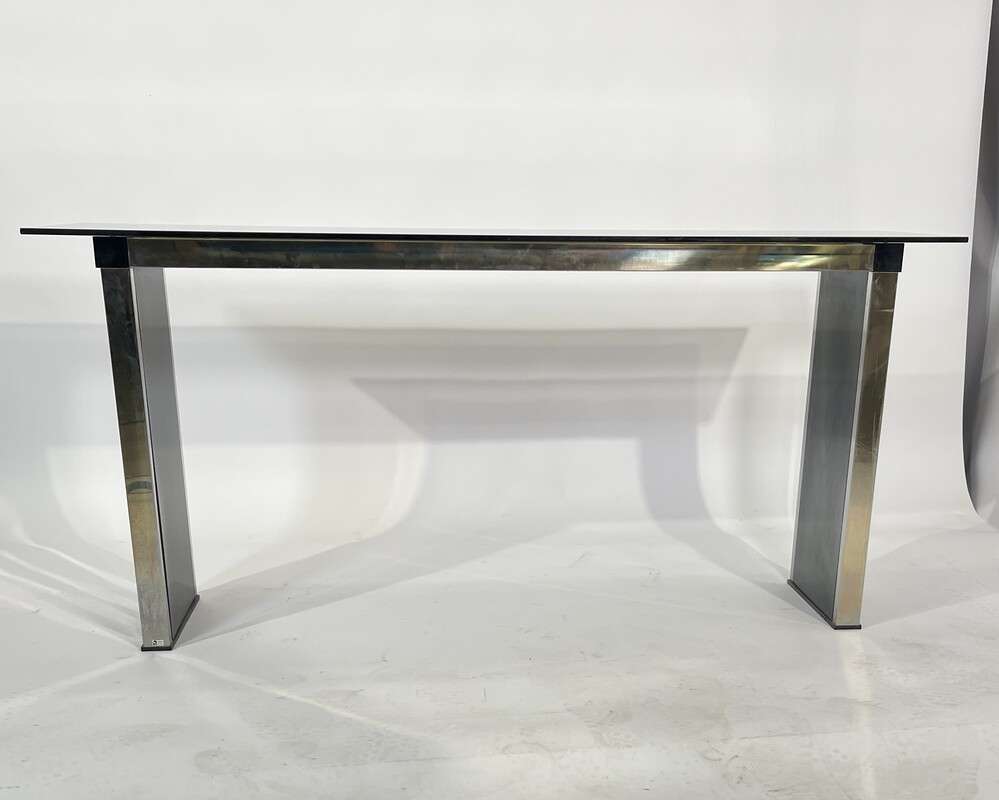 F 533 AG Console by Romeo REGA, Italy 1970’s, chrome brass and resin