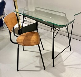 F 546 GOT desk + chair by Willy Van Der Meeren 