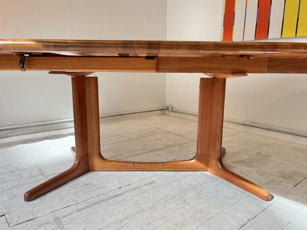 F 556 SC Dining Table in Teak by Niels Otto (N. O.) Moller for Gudme Mobelfabrik