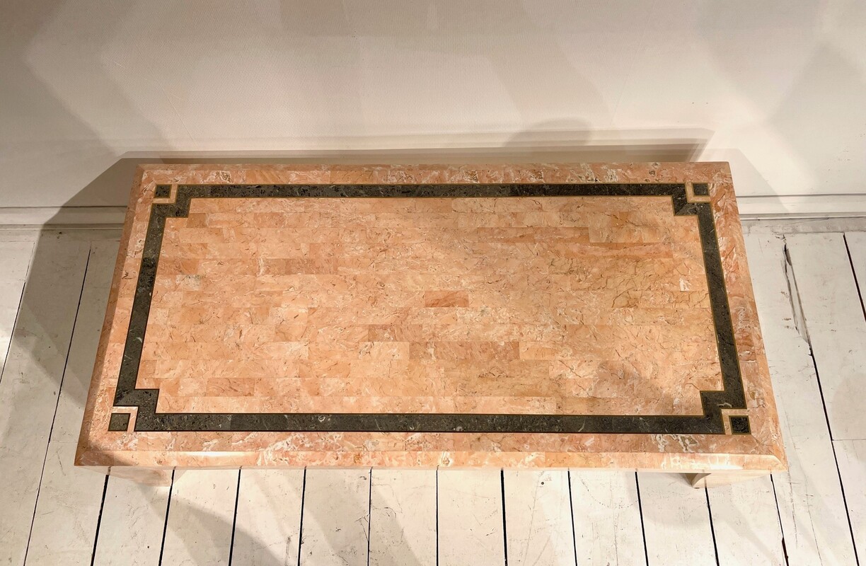 F 581 AG coffee table by Maitland Smith 1980