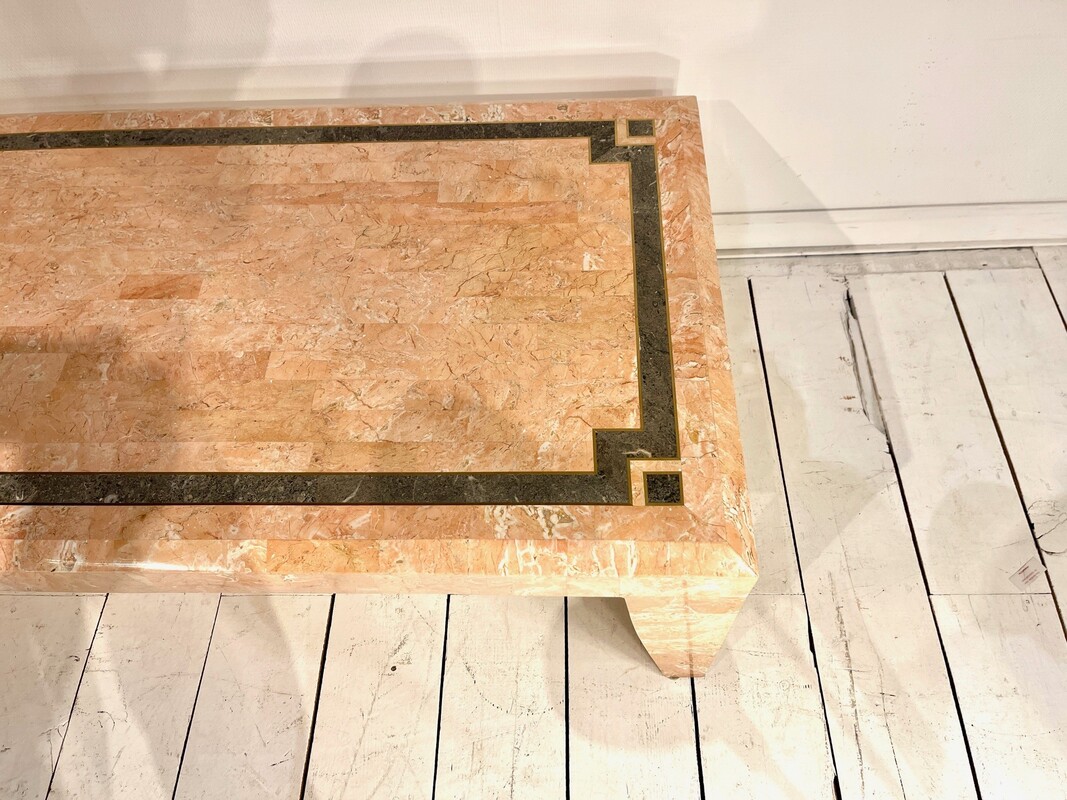 F 581 AG coffee table by Maitland Smith 1980