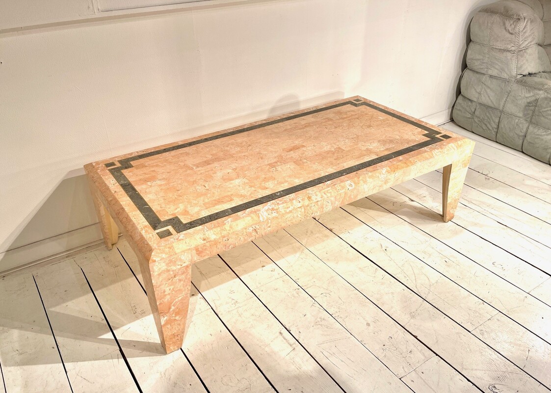 F 581 AG coffee table by Maitland Smith 1980