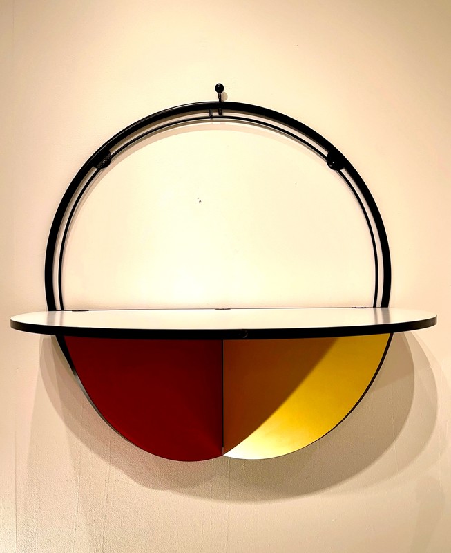 F 624 AV Adjustable breakfast table typ Mondrian by Giorgio Manzali for Bonaldo Italy 1980s