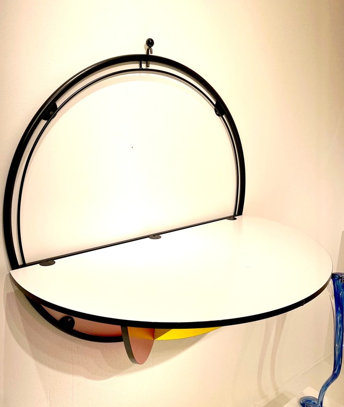 F 624 AV Adjustable breakfast table typ Mondrian by Giorgio Manzali for Bonaldo Italy 1980s