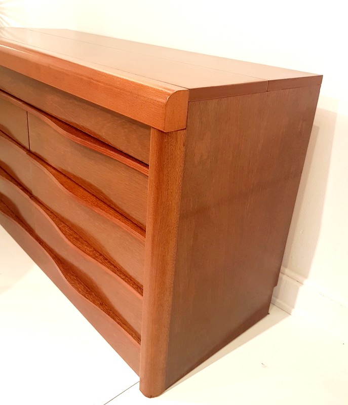 F 771 AV Teak chest of drawers Italy 1970s