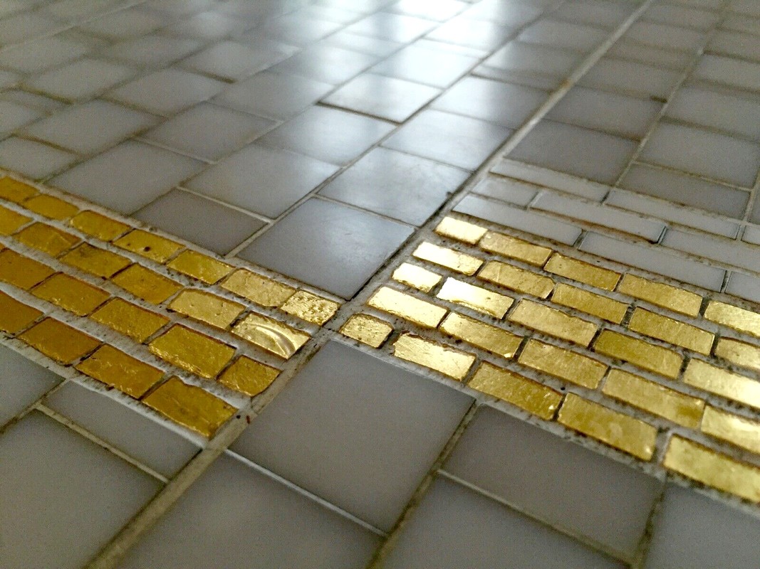 F 773 JC Mosaic coffee table 1960s