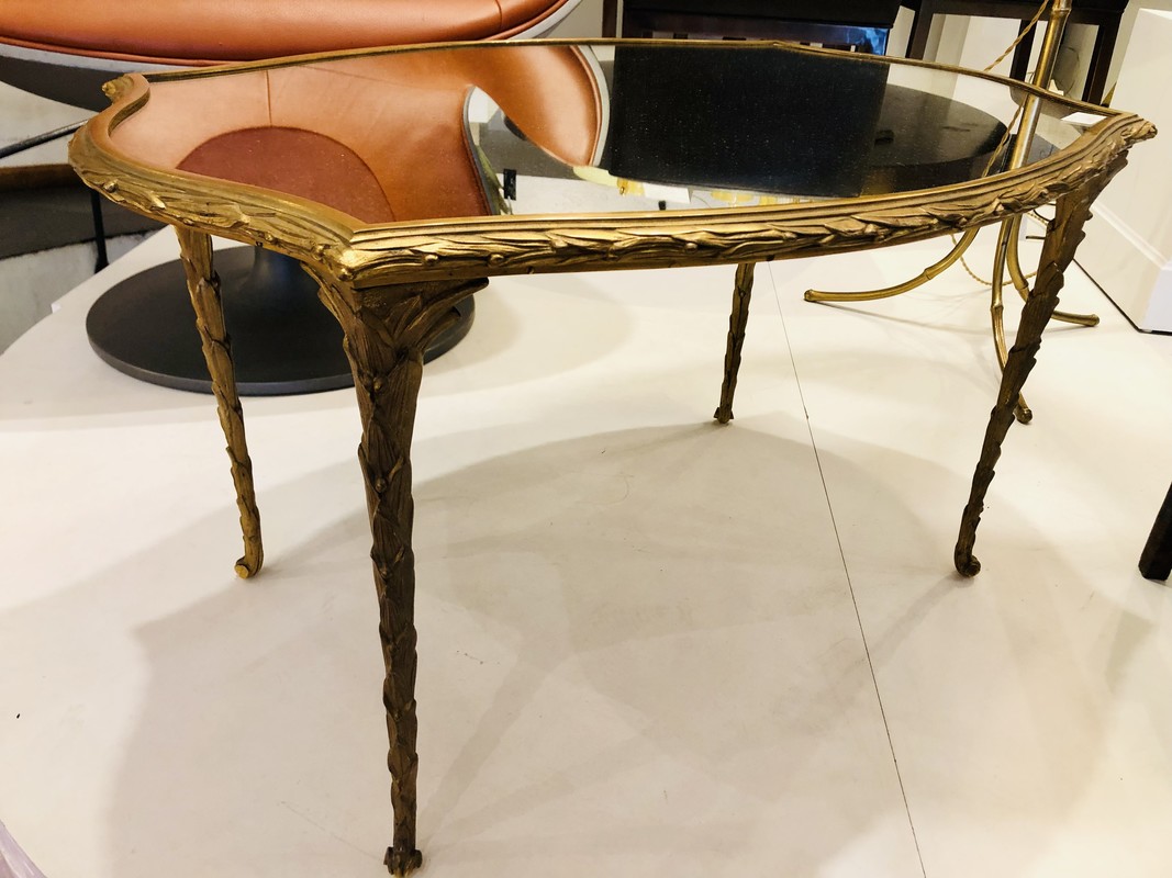 F 856 AG coffee table by maison Baguès