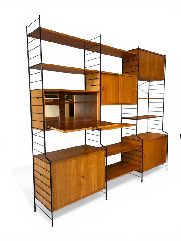 F 893 SC oak wall unit, 1960’s