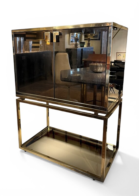 F 896 JFC vintage bar with mirrors, 1980’s