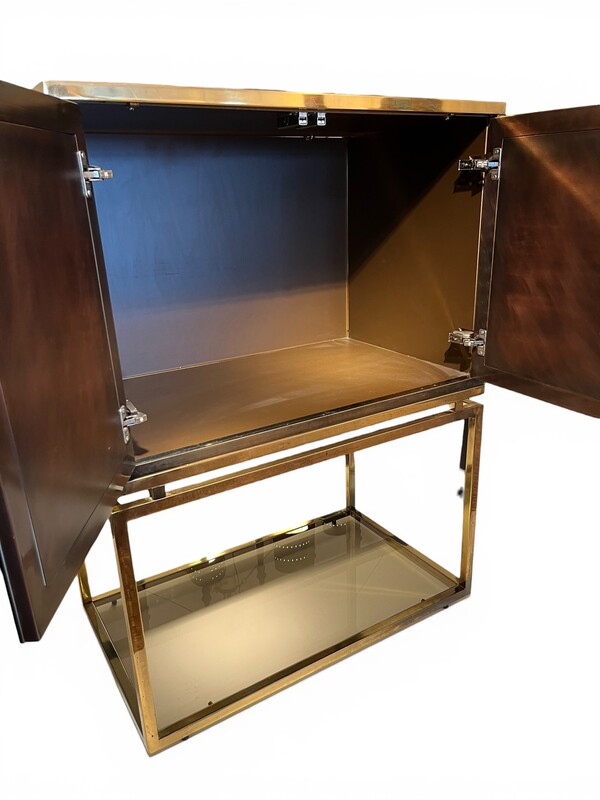 F 896 JFC vintage bar with mirrors, 1980’s