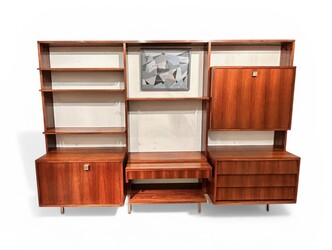 F 905 AS Alfred Hendrickx wall unit, edition Belform, Belgium ca 1960/65