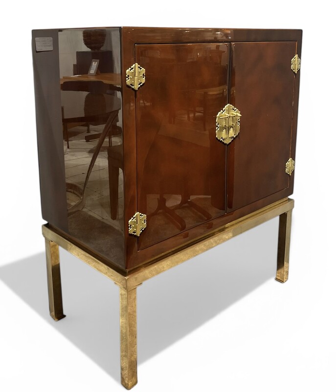 F 908 PL Guy Lefevre cabinet for Maison Jansen, 1970