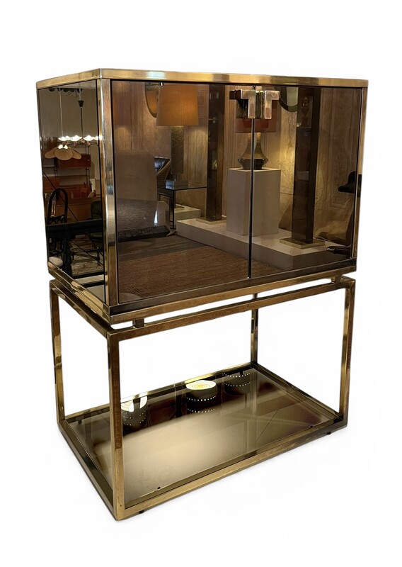 F 912 JFC Hollywood Regency bar, 1970’s