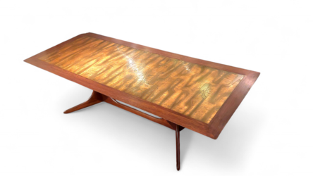 F 913 JC Brutalist coffee table 1970s