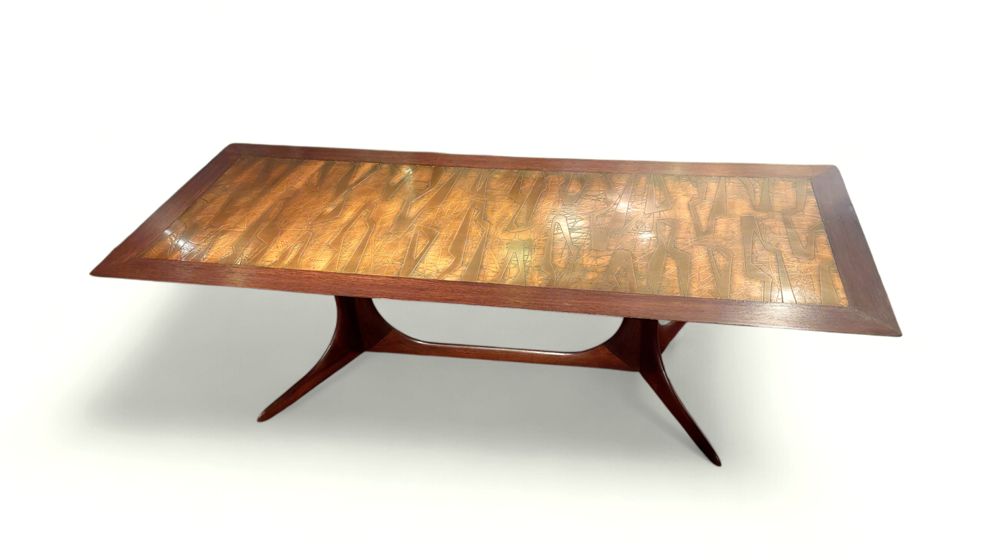 F 913 JC Brutalist coffee table 1970s