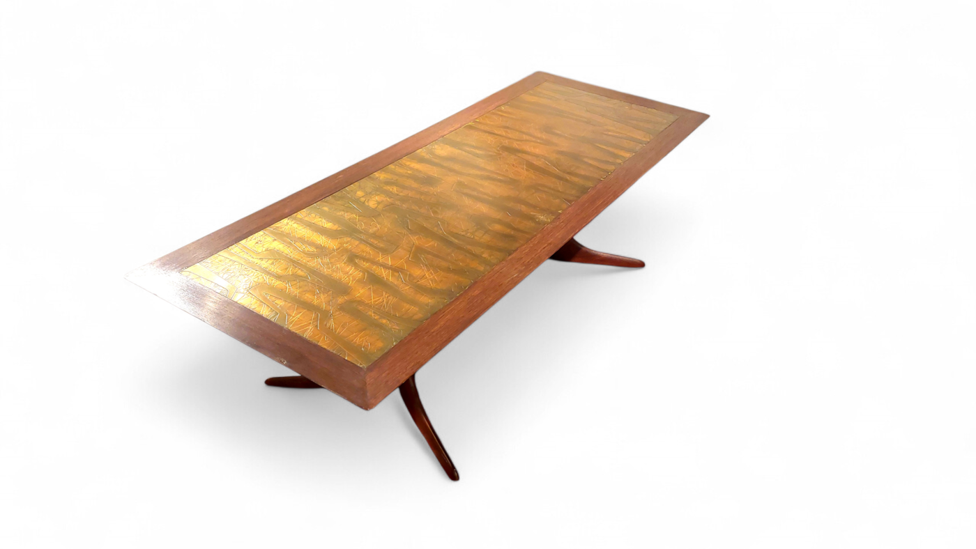 F 913 JC Brutalist coffee table 1970s