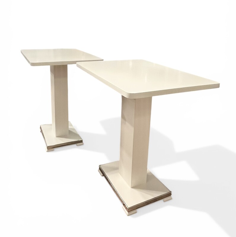 F 919 AS pair of art deco consoles by Maison De Coene, circa 1925