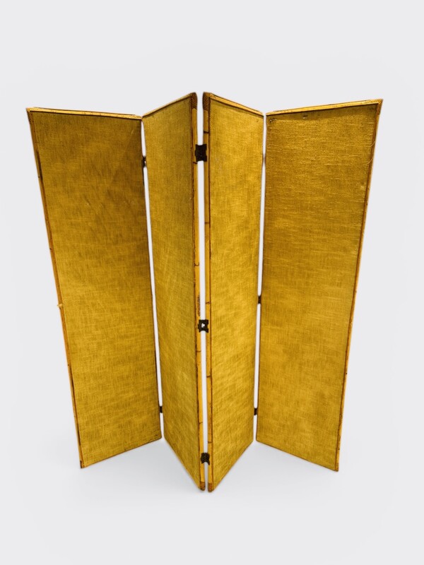 F 921 AG Rattan screen 4 panel 60’s