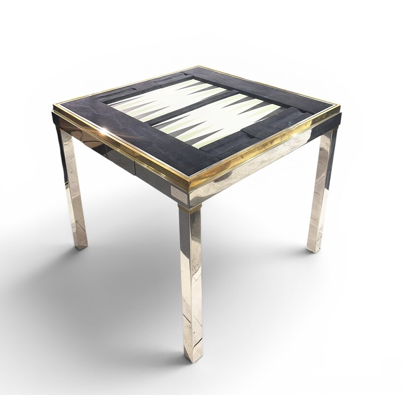 F 944 PL Backgammon table by Willy Rizzo