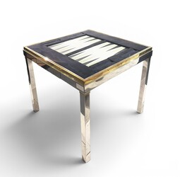 F 944 PL Backgammon table by Willy Rizzo